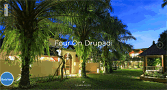 Desktop Screenshot of fourondrupadi.com