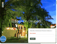 Tablet Screenshot of fourondrupadi.com